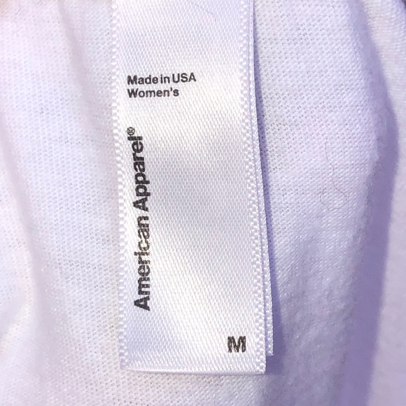 American Apparel Apple Pride T-Shirt sz M - Picture 6 of 6